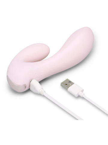 Le Wand Mini Vibe G-Double Clitoral and G Spot Vibrator - Rabbit Vibrators
