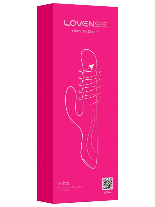 Lovense Velvo App Controlled Clit Rabbit Vibrator - Rabbit Vibrators