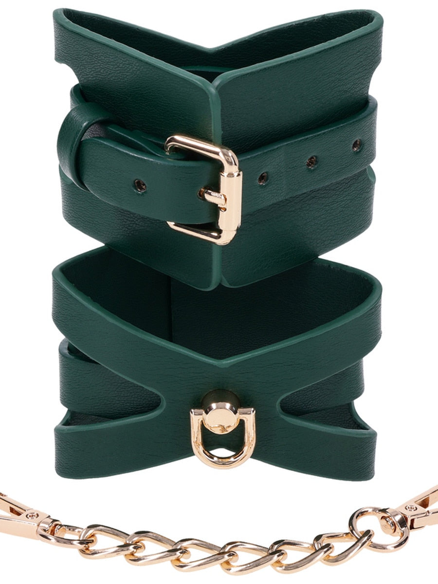 Sportsheets Indica Cutout Bondage Hand Cuffs - Cuffs And Restraints