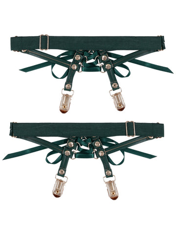 Sportsheets Indica Laced Up Bondage Garters - Her Fetish