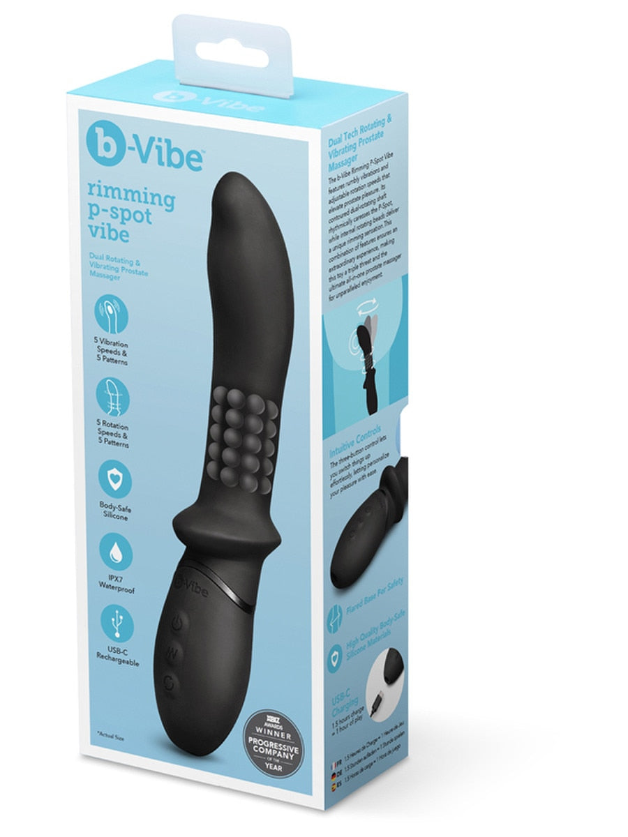 b-Vibe Vibrating And Rimming P Spot Vibrator Prostate Toys