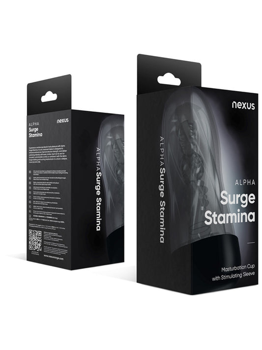Nexus Alpha Surge Stamina Masturbator Sleeve Masturbators and Strokers