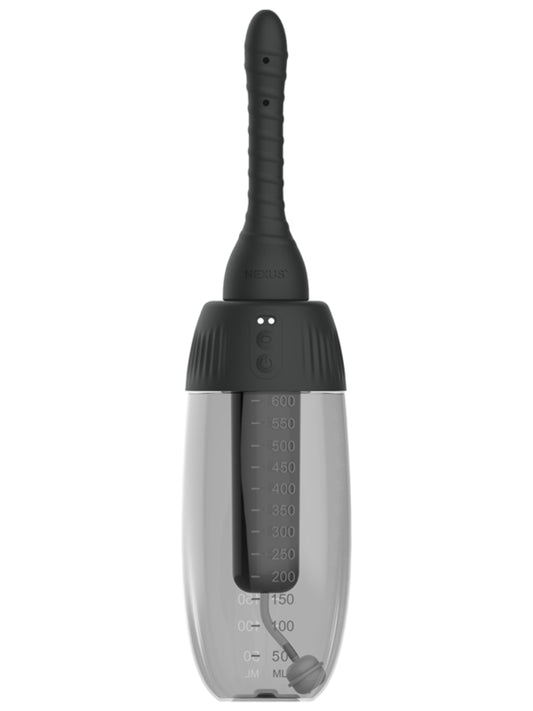 Nexus Automatic Rotating 360 Anal Douche with Remote Black Enemas and Douches
