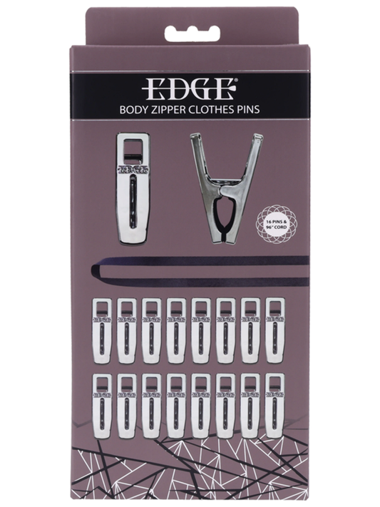 Sportsheets Edge Body Zipper Clothes Pins - Her Fetish