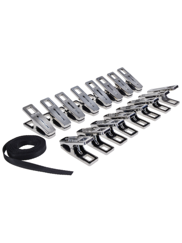 Sportsheets Edge Body Zipper Clothes Pins - Her Fetish