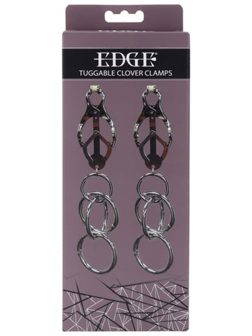 Sportsheets Edge Tuggable Womens Clover Clamps - Nipple and Clit Clamps