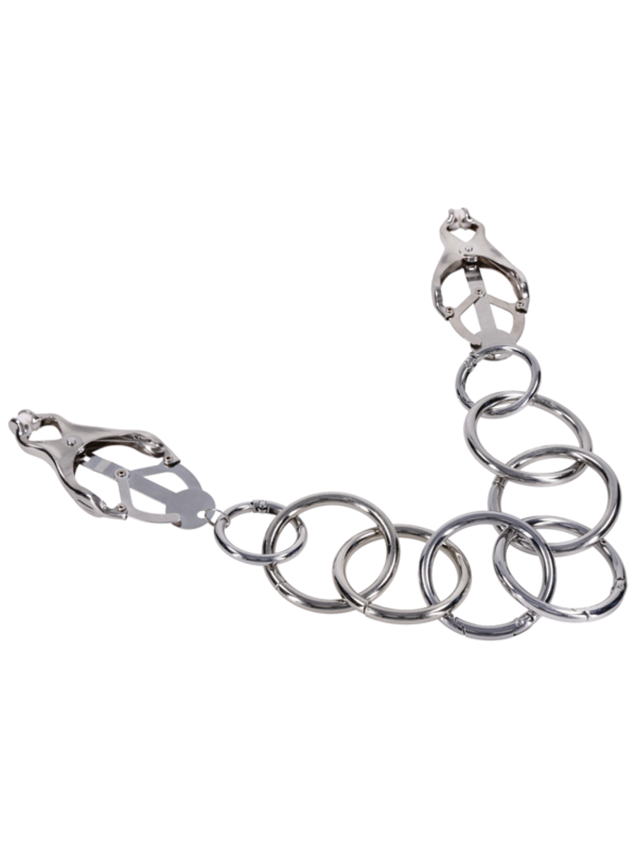 Sportsheets Edge Tuggable Womens Clover Clamps - Nipple and Clit Clamps