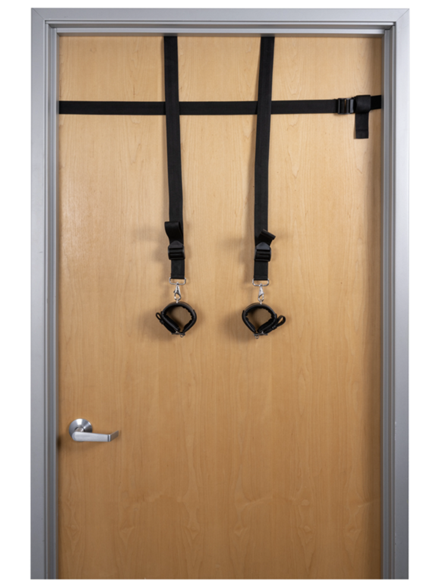 Sportsheets Edge Adjustable BDSM Play Door Restraints - Cuffs And Restraints