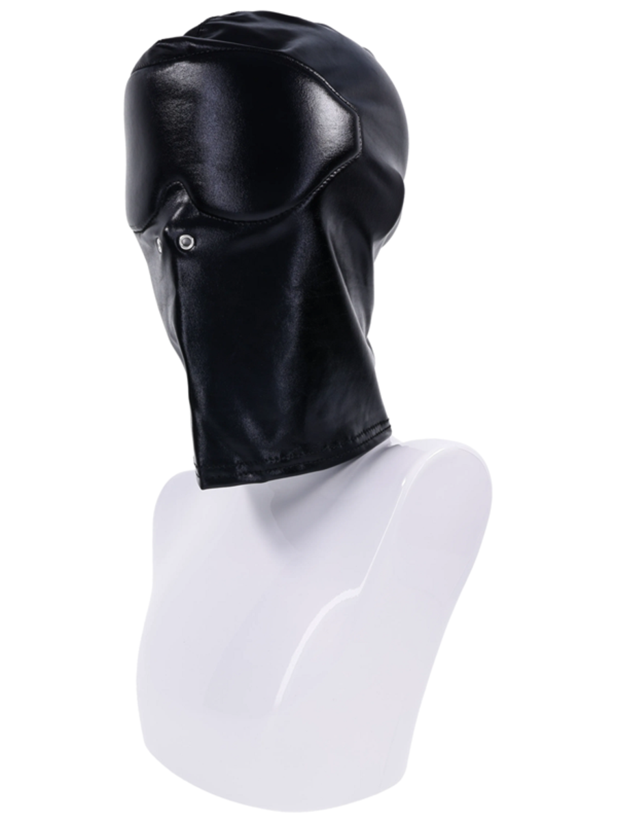 Sportsheets Edge Bondage Play Blackout Hood - Bondage Hoods