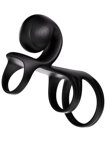 SVibe Snail JOVI Arc Couples Vibrating Cock Ring - Vibrating Cock Rings