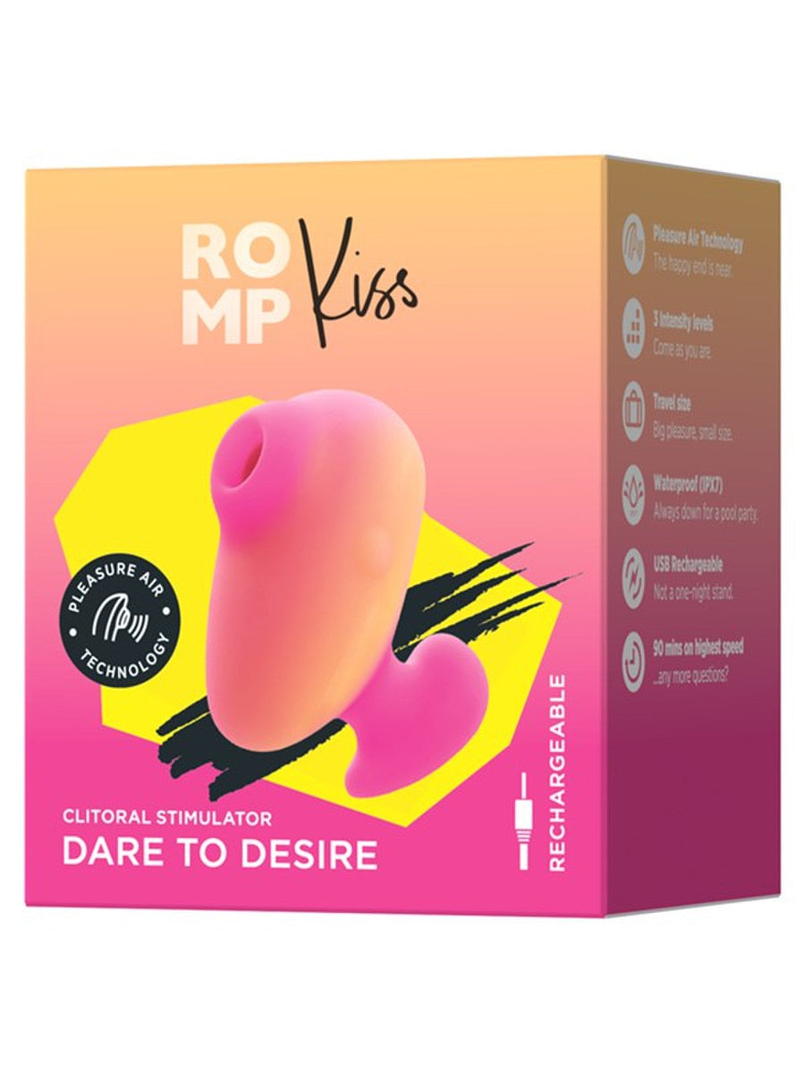 Love Honey Romp Kiss Clitoral Suction Stimulator Clit Ticklers and Pulsators