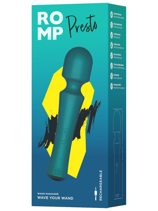 Love Honey Romp Presto Compact Body Wand Vibrator Body Wands