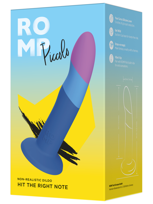 Love Honey Romp Piccolo Strap On Silicone Dildo Strap On Sextoys