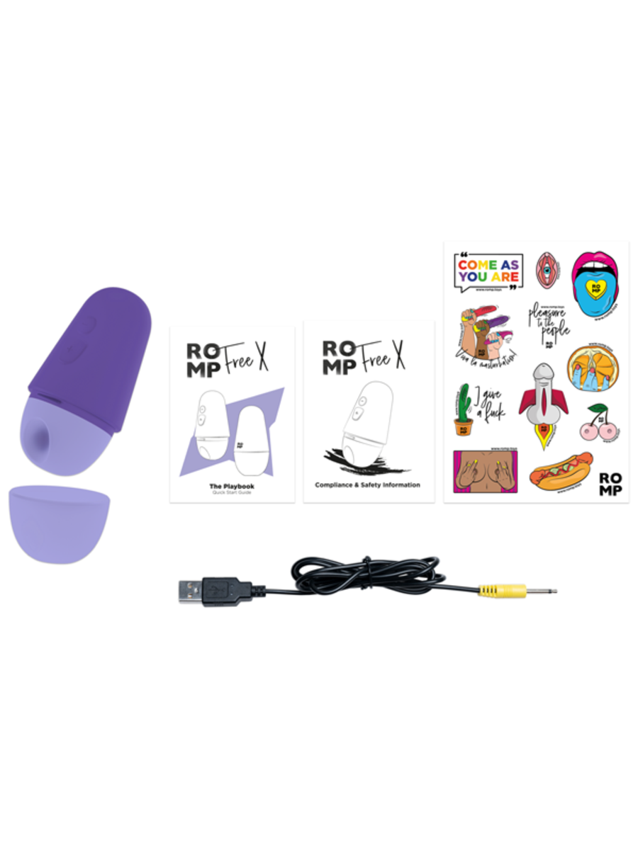 Love Honey Romp Free X Clitoral Suction Massager Clit Ticklers and Pulsators