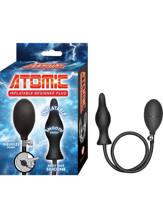 Nasstoys Atomic Inflatable Beginner Silicone Butt Plug - Butt Plugs
