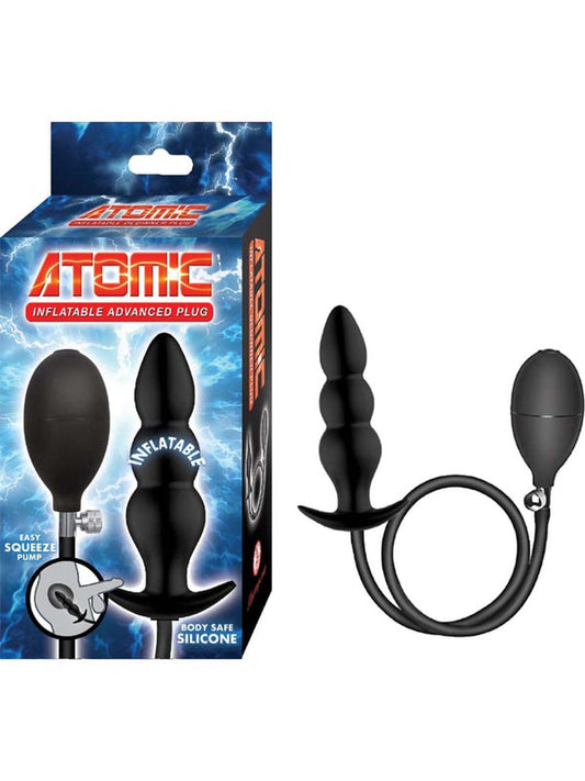 Nasstoys Atomic Inflatable Advanced Silicone Butt Plug - Butt Plugs