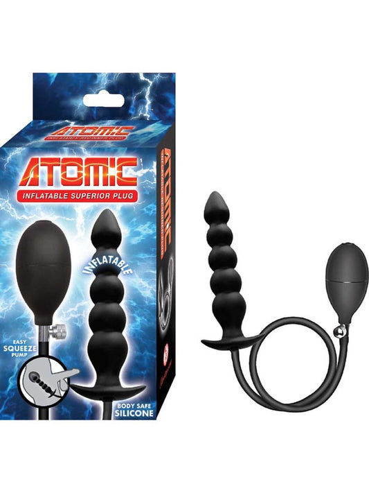 Nasstoys Atomic Inflatable Superior Silicone Butt Plug - Butt Plugs