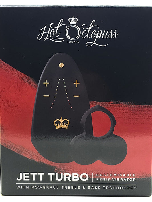 Hot Octopuss JETT TURBO USB Rechargeable Cock Ring - Vibrating Cock Rings