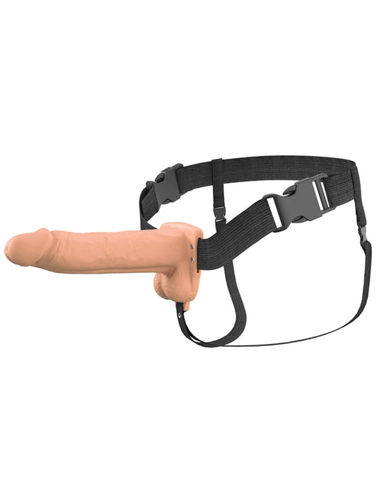 Pipedream Fantasy X-Tensions Elite 8 inch Silicone Strap-On - Strap On Sextoys