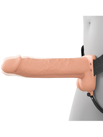 Pipedream Fantasy X-Tensions Elite 8 inch Silicone Strap-On - Strap On Sextoys