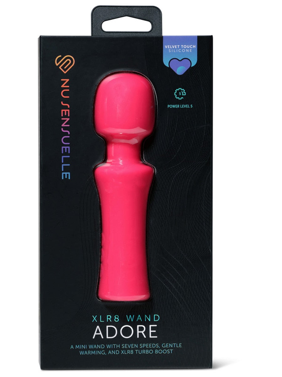 Nu Sensuelle Adore XLR8 Mini Body Wand Massager - Body Wands