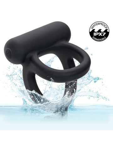 CalExotics Closer Intimate Rechargeable Caress Penis Ring