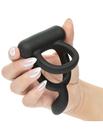 CalExotics Closer Intimate Rechargeable Caress Penis Ring