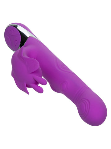 Enchanted Throbbing Butterfly Rabbit Vibrator by CalExotics