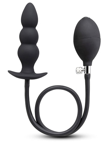 b-Vibe Beaded Silicone Inflatable Anal Plugs