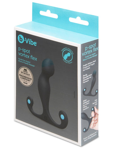 P-Spot Vortex Flex Silicone Prostate Massager by b-Vibe