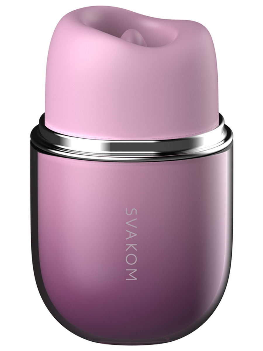 Svakom Klitty Dual Action Licking and Suction Massager - Finger and Tongue Vibrators
