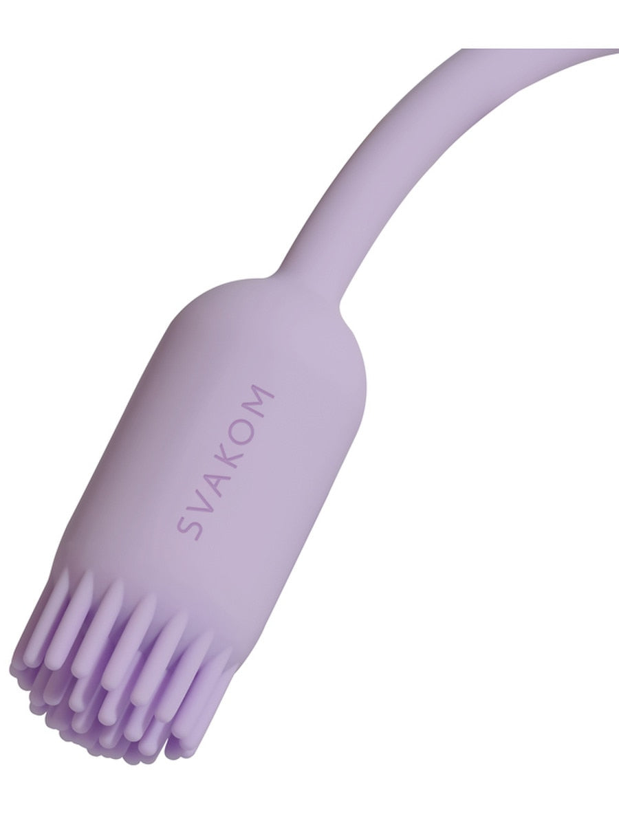 Svakom Plume Flexible Brush Tail Bullet Vibrator - Bullet Vibrators