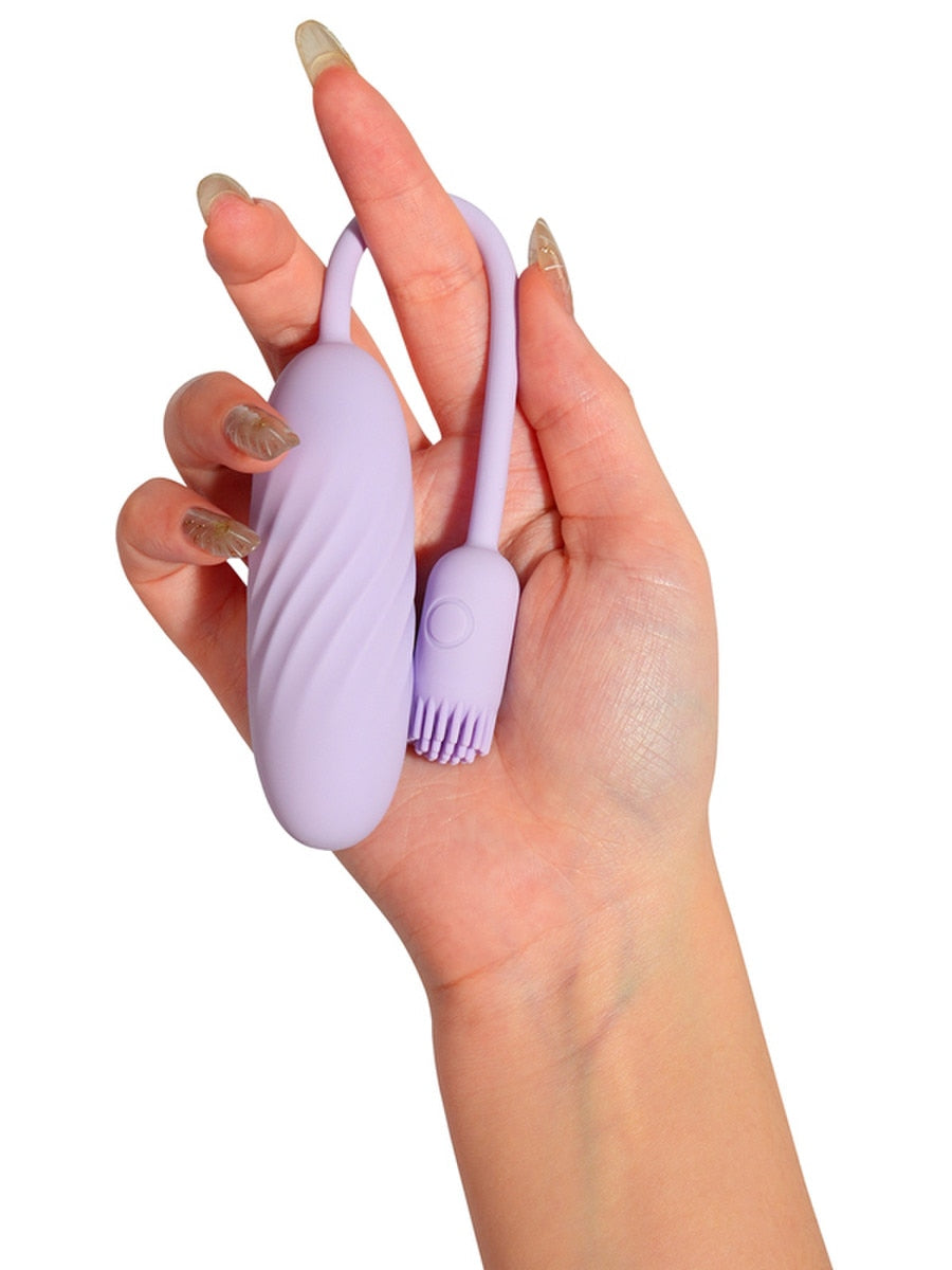 Svakom Plume Flexible Brush Tail Bullet Vibrator - Bullet Vibrators