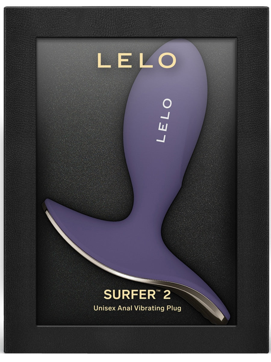 Lelo Surfer 2 Unisex Silicone Anal Vibrating Plug - Butt Plugs