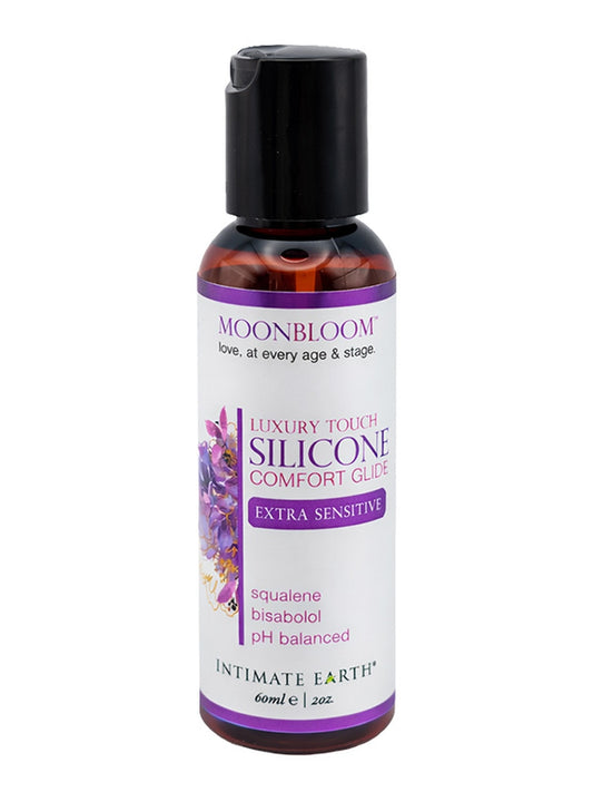 Intimate Earth Moon Bloom Silicone Comfort Glide - Silicone Based Lubes