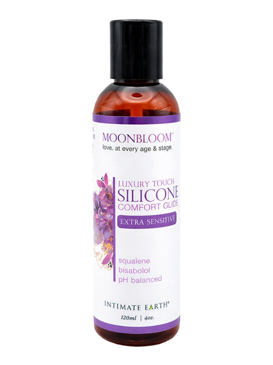Intimate Earth Moon Bloom Silicone Comfort Glide - Silicone Based Lubes