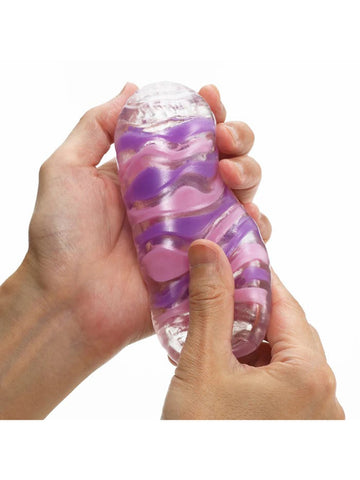 Arte Drape Dual Layer Textured Stroker by Tenga