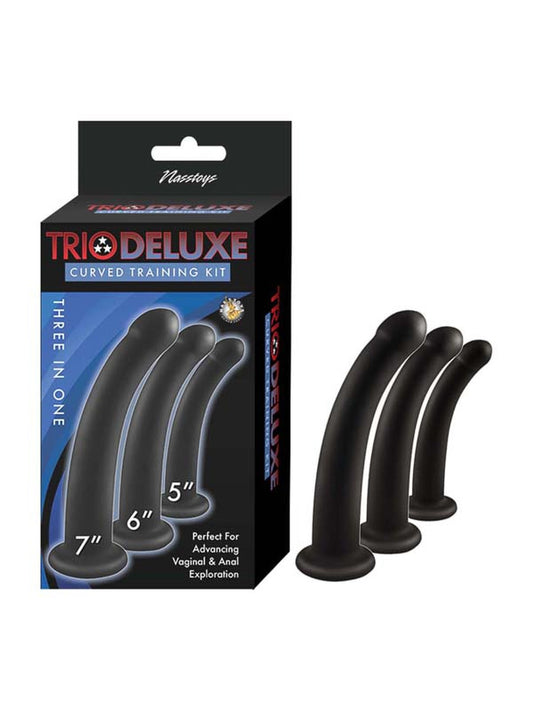 Nasstoys Trio Deluxe Curved Training Kit Dildos - Anal Dildos