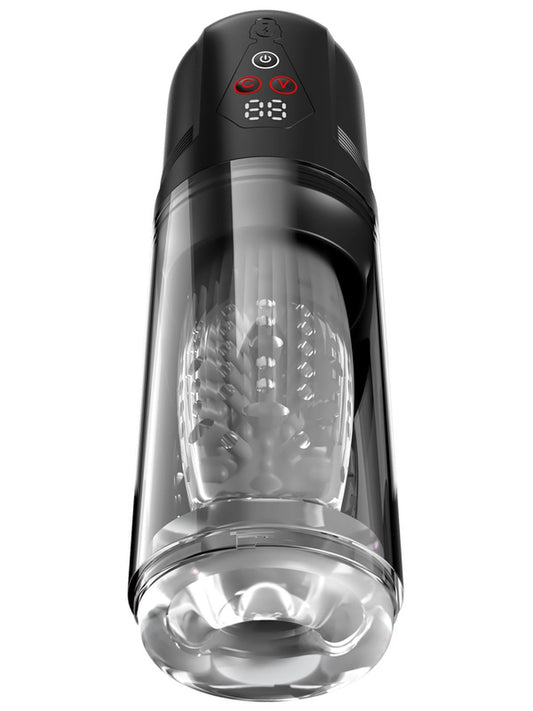PDX Elite Mega-Bator Pro Vibrating Male Masturbator - Masturbators and Strokers