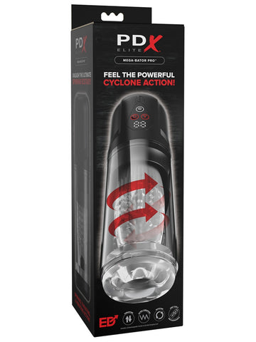 PDX Elite Mega-Bator Pro Vibrating Male Masturbator