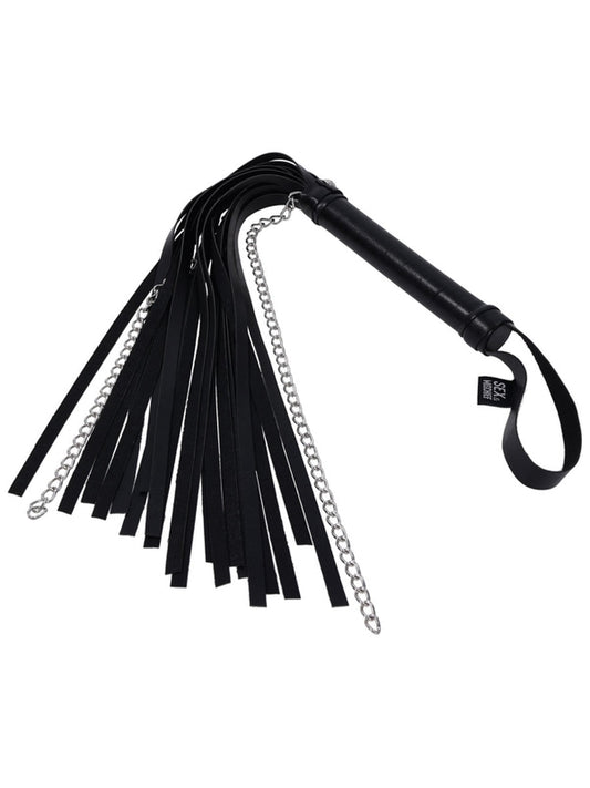 Sportsheets Sex and Mischief Shadow Chain Bodnage Flogger - Whips And Crops