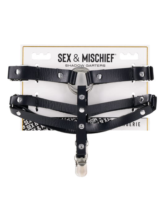 Sportsheets Sex and Mischief Shadow Bodnage Garters - Cuffs And Restraints
