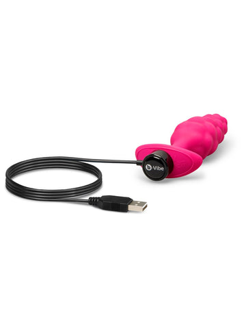 Bump Texture Vibrating Butt Plug by B-Vibe
