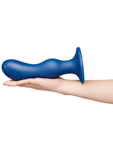 Milk 8.5 Inch Curved Anal Trainer With Tapered Tip by B-Vibe
