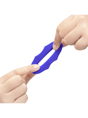 Flex Ring Hex Super Stretchy Silicone Cock Ring by B-Vibe