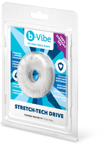 Stretch-Tech Drive Ultra Stretchy Cock Ring by B-Vibe