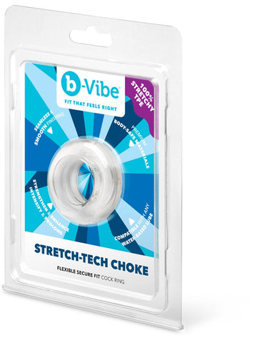Strech-Tech Choke Ultra Stretchy Cock Ring by B-Vibe