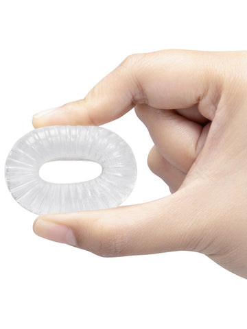 Stretch-Tech Swirl Ultra Stretchy Cock Ring by B-Vibe