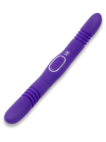 Double Delight Vibrating and Thrusting Dildo by Together