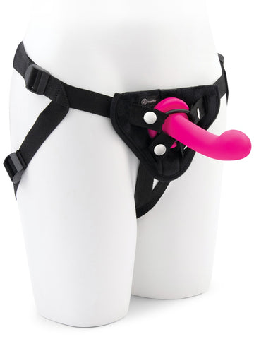 Pop 5.5 Inch Silicone Dildo and Harness Set by Together